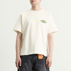 Bram's Fruit Men's Distressed Leaf T-Shirt in Off White