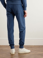 TOM FORD - Cotton-Velvet Drawstring Sweatpants - Blue