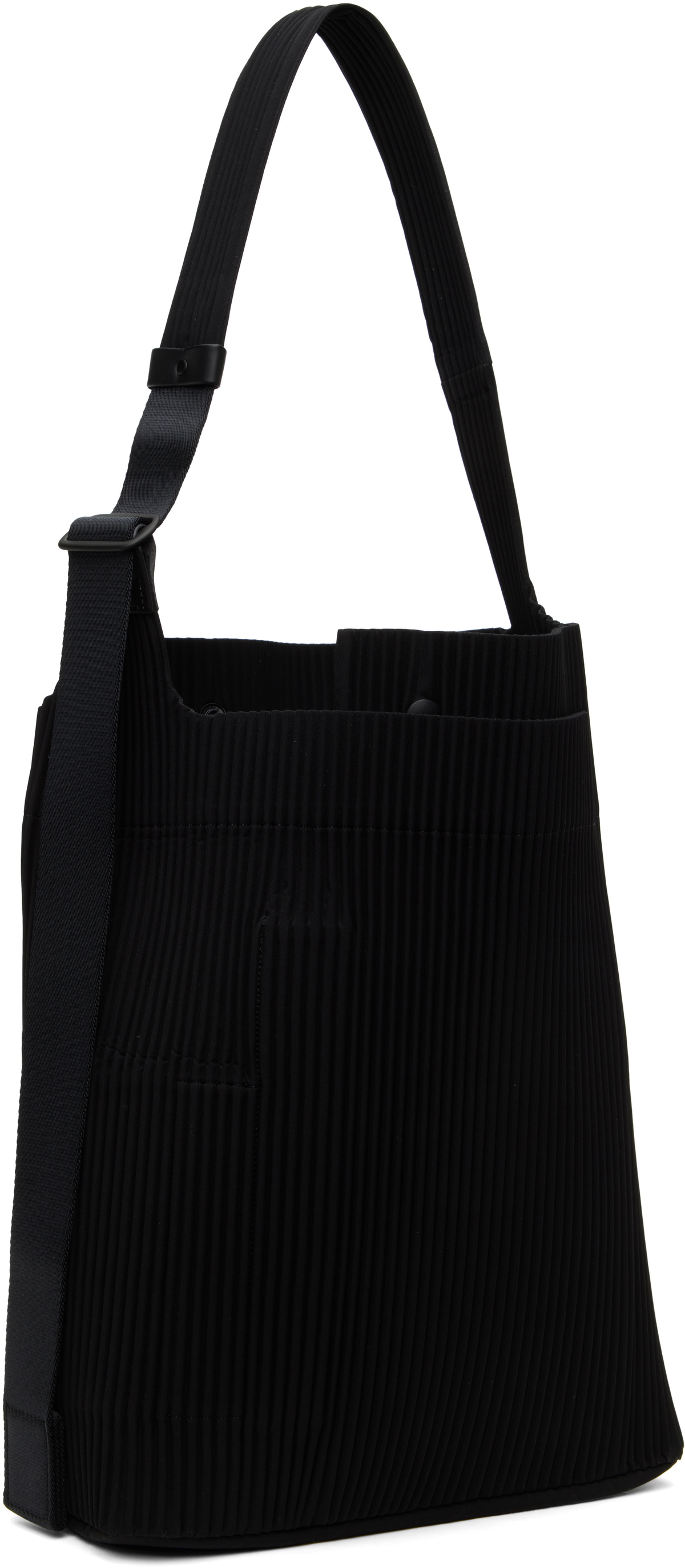 HOMME PLISSÉ ISSEY MIYAKE Black Utility Tote Homme Plisse Issey Miyake