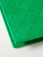 Bottega Veneta - Intrecciato Leather Bifold Cardholder - Green