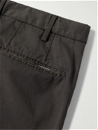 Incotex - Venezia 1951 Slim-Fit Straight-Leg Cotton-Blend Twill Trousers - Gray