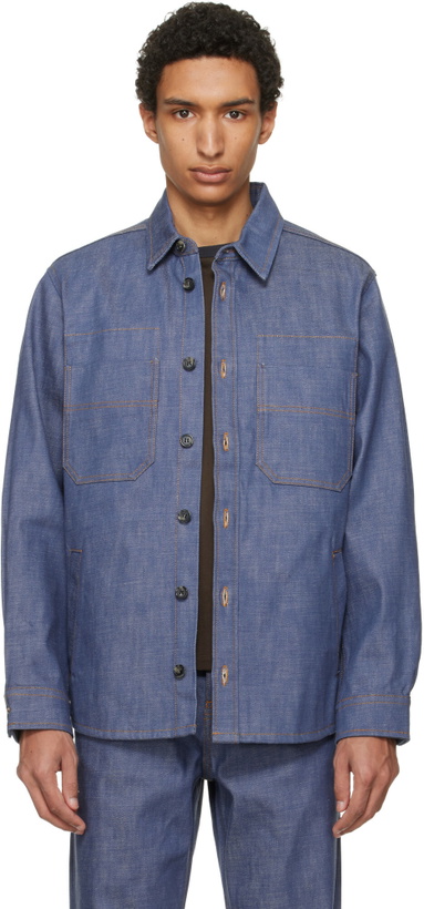 Photo: A.P.C. Blue Noah Denim Jacket