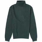 A.P.C. Dundee Roll Neck Knit in Heathered Green