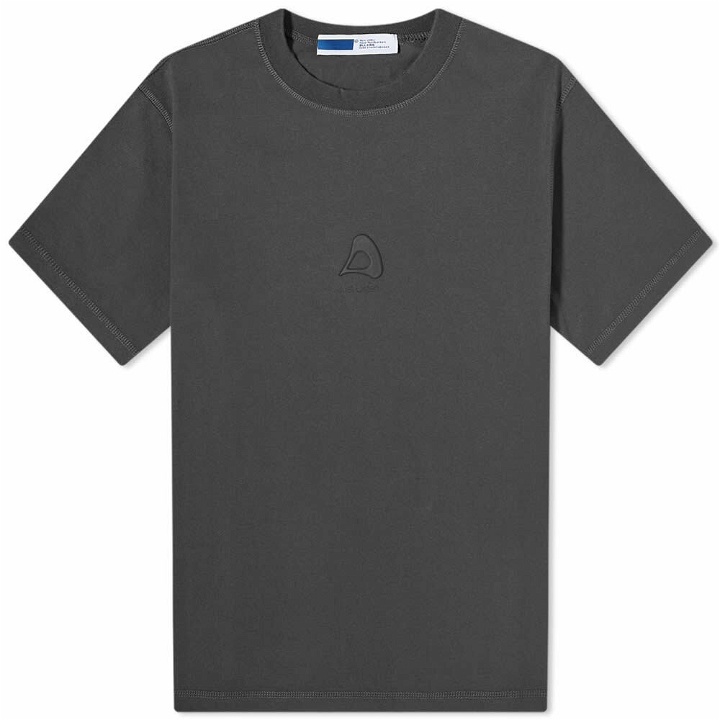 Photo: AFFIX Men's Audial Logo T-Shirt in Dark Grey