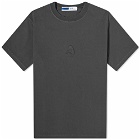 AFFIX Men's Audial Logo T-Shirt in Dark Grey