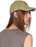 Acne Studios Khaki Faded Cap