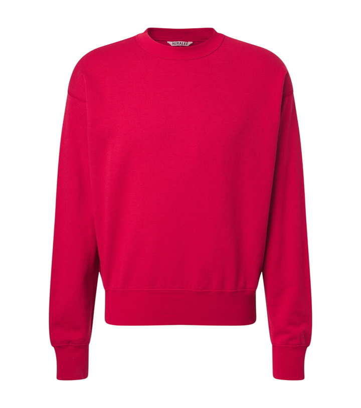 Photo: Auralee Cotton, wool and silk sweatshirt