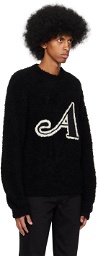 Awake NY Black 'A' Sweater