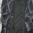 Norbit by Hiroshi Nozawa Men's Horn Tree Print Wool Boa Vest in Navy