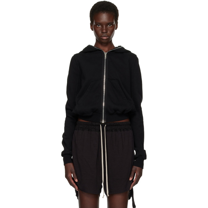 Photo: Rick Owens DRKSHDW Black Tower Small Hoodie