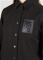 Raf Simons - Logo Patch Shirt in Black