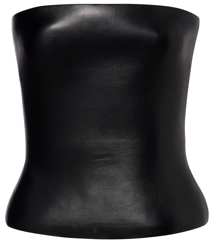 Photo: Jean Paul Gaultier Molded leather corset top