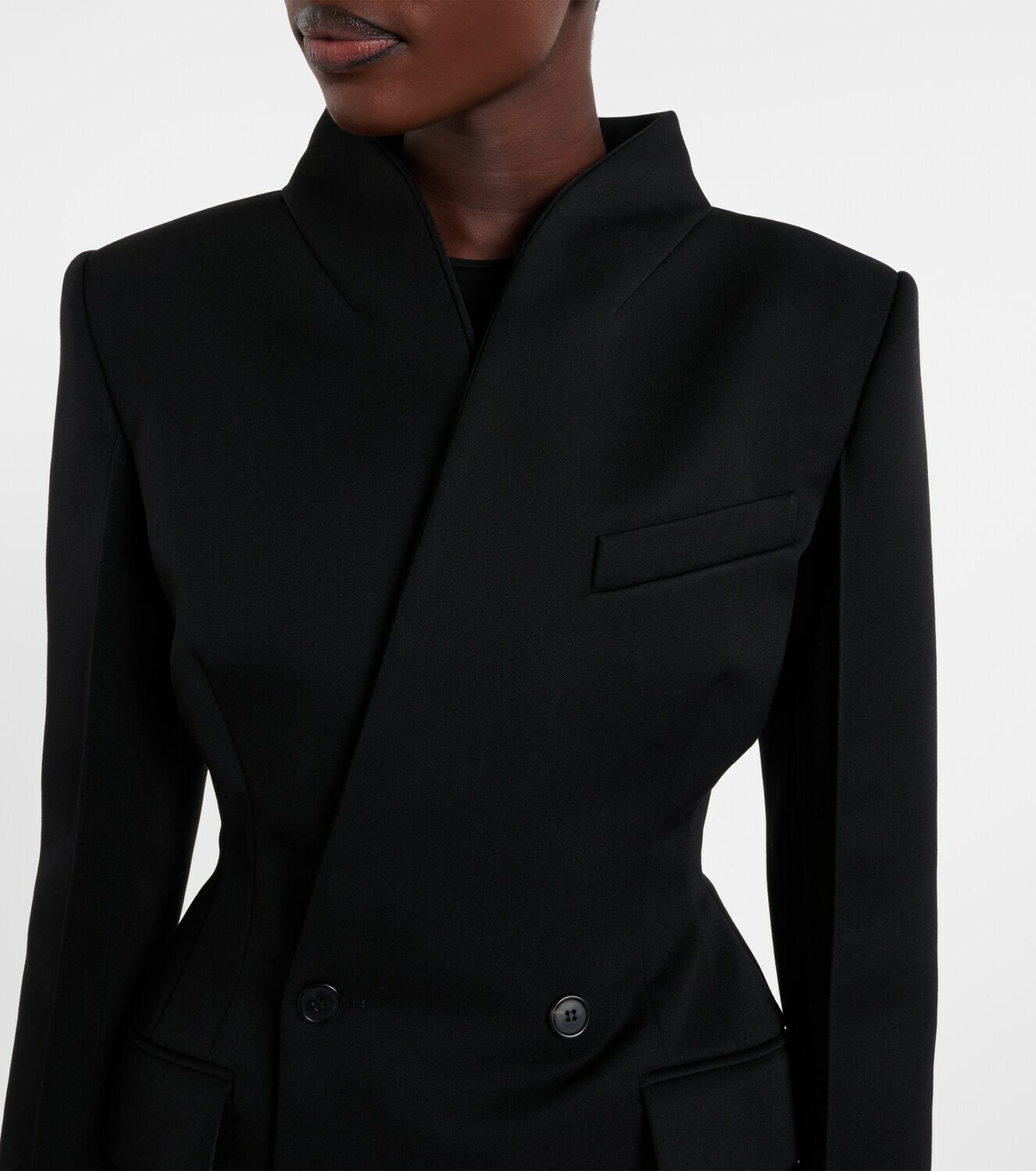 Wardrobe.NYC Crêpe minidress