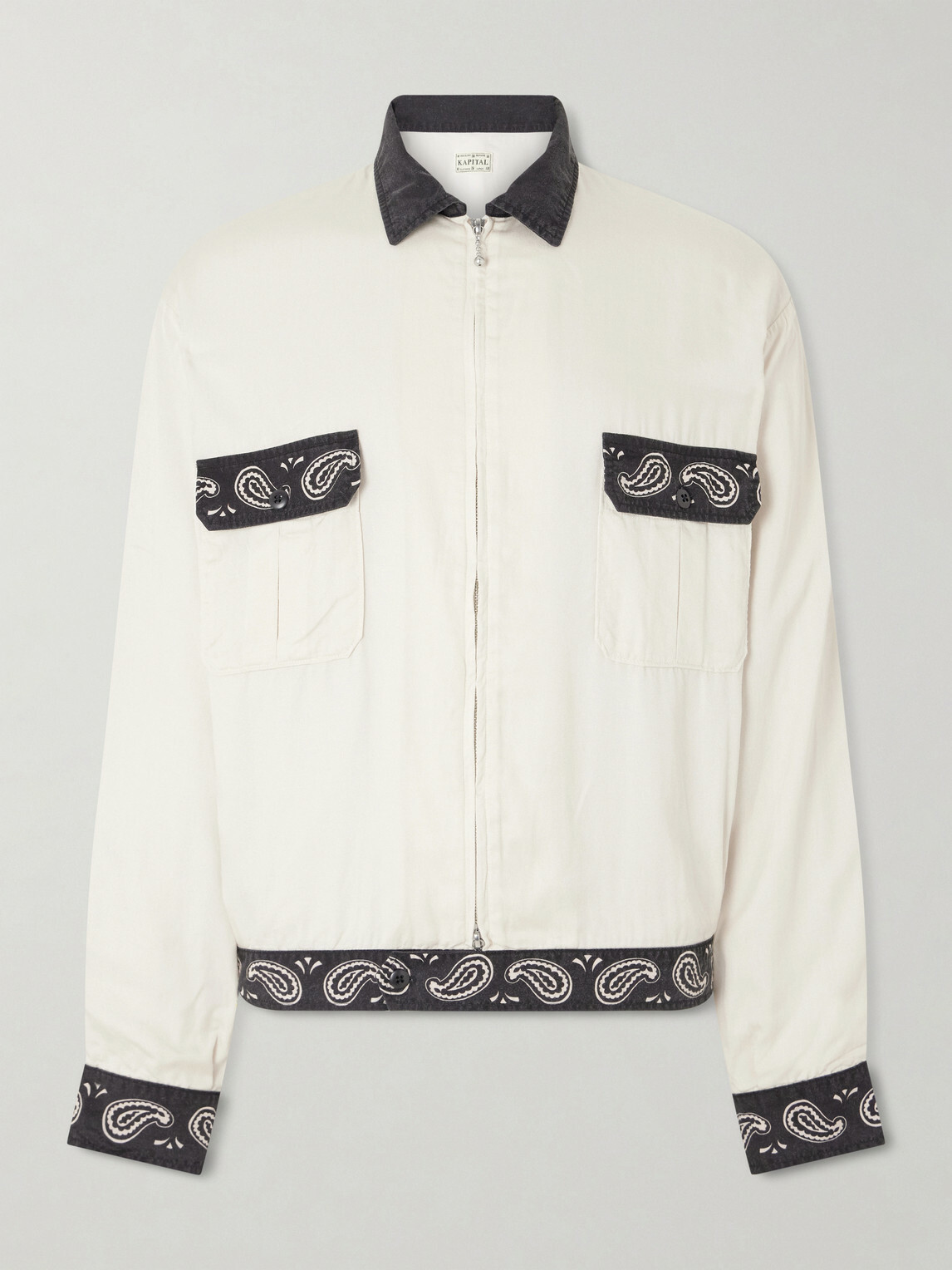 KAPITAL - Rayon Twill jacket - Neutrals