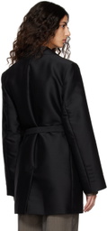 Totême Black Belted Blazer