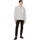 Levis Grey Utility Pocket Long Sleeve T-Shirt