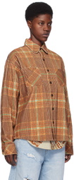 ERL Brown Check Shirt