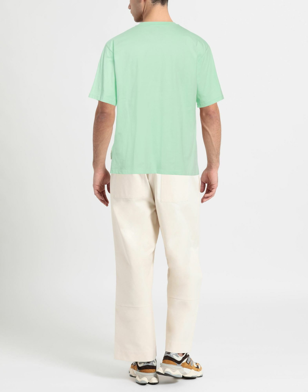 Msgm Mens T-shirt Light in Green