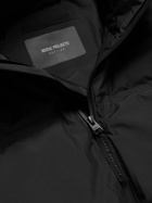 Norse Projects Arktisk - Quilted Shell Hooded Coat - Black