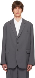 The Frankie Shop Gray Beo Blazer