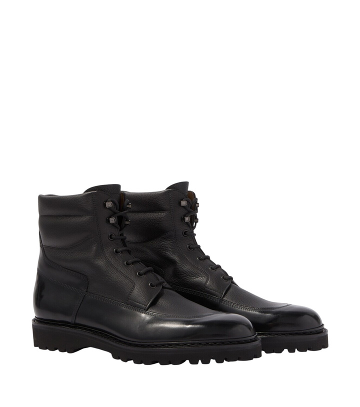 Photo: John Lobb Peak leather lace-up boots