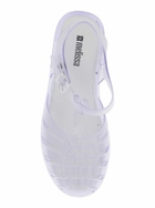 Melissa possession White Sandals With Cage Design And Adjustable Buckle Closure In Tech Fabric Woman