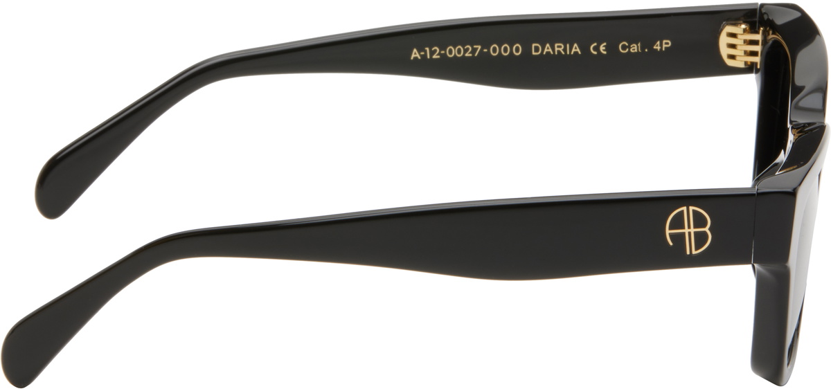 ANINE BING Black Daria Sunglasses