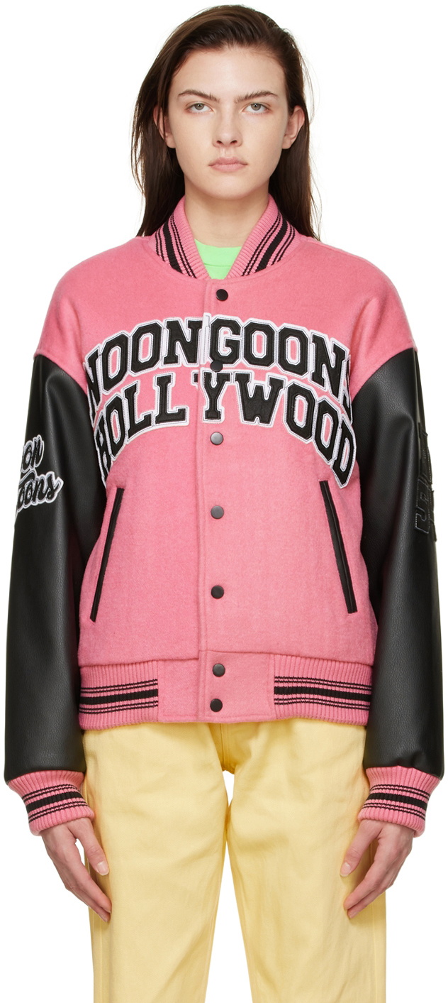 Noon Goons Pink Polyester Jacket
