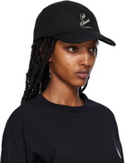 Maison Kitsuné Black 'Café Kitsuné' Cap