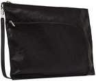 Rick Owens Black Work Messenger Bag