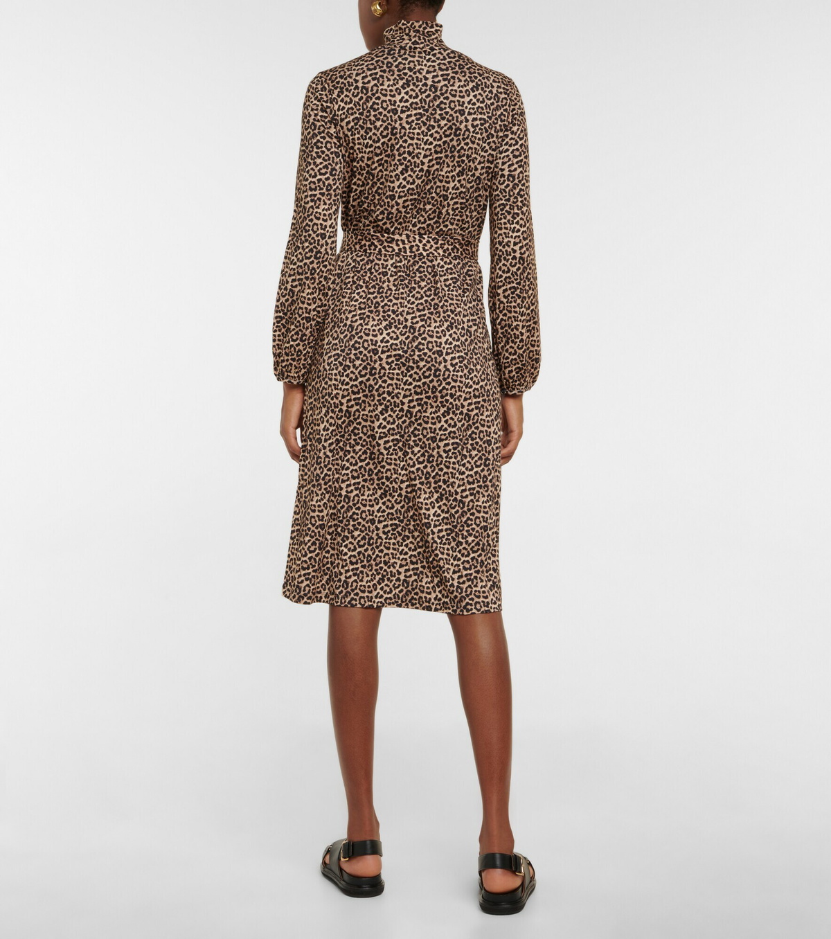 Apc shop leopard dress