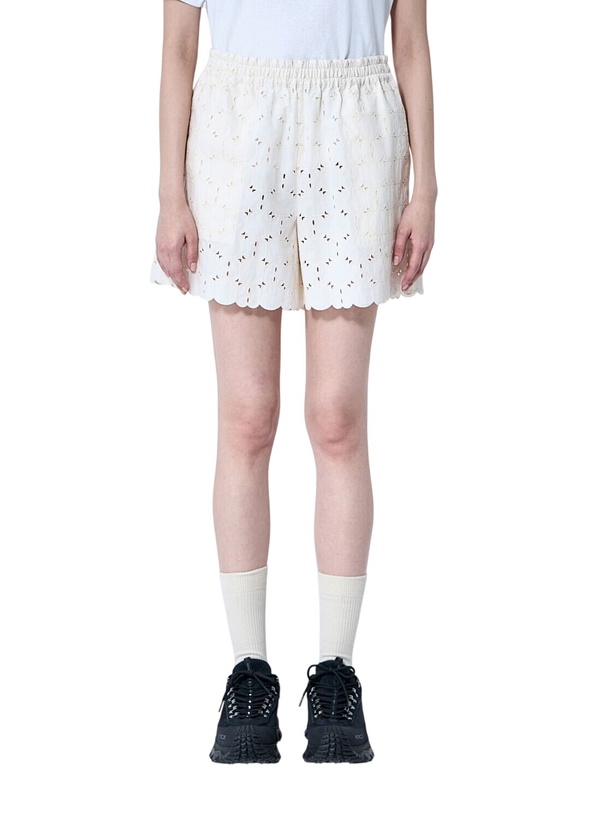 Photo: Moncler Logo Patch Shorts