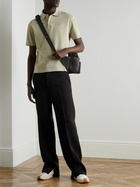LOEWE - Logo-Embroidered Cotton-Piqué Polo Shirt - Green