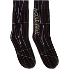 A-Cold-Wall* Black Knit Pattern Socks