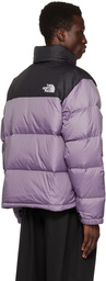 The North Face Purple & Black 1996 Retro Nuptse Down Jacket