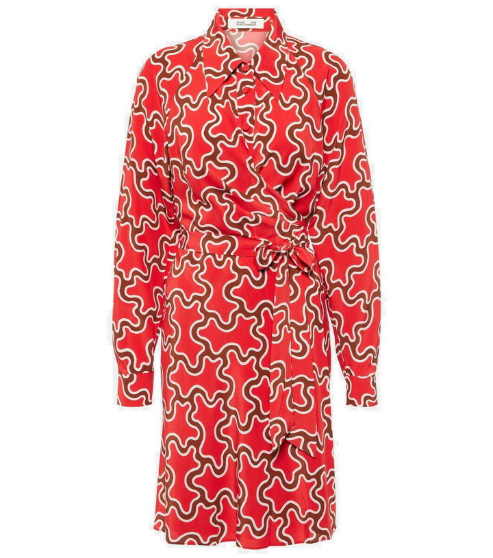 Photo: Diane von Furstenberg Sophie printed jersey minidress