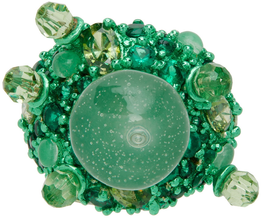 Panconesi Green Anemone Ring Panconesi