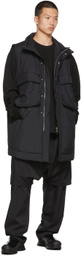 JERIH Black Padded Utility Vest