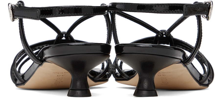 Aeyde Black Rhonda Heeled Sandals Aeyde
