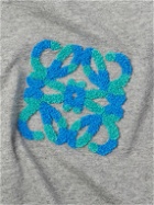 LOEWE - Paula's Ibiza Logo-Appliquéd Cotton-Jersey T-Shirt - Gray