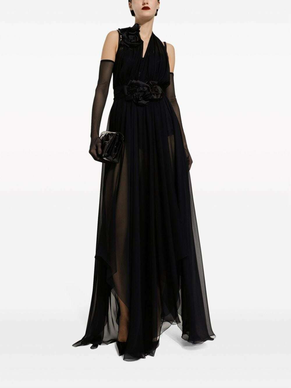 DOLCE & GABBANA - Silk Long Dress Dolce & Gabbana DOLCE & GABBANA - Silk Long Dress Dolce & Gabbana