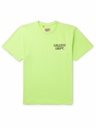 Gallery Dept. - Logo-Print Cotton-Jersey T-Shirt - Green