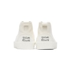 Maison Kitsune Off-White New Sole High-Top Sneakers