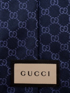Gucci   Silk Tie Blue   Mens