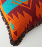 Alanui - Icon wool-blend jacquard cushion