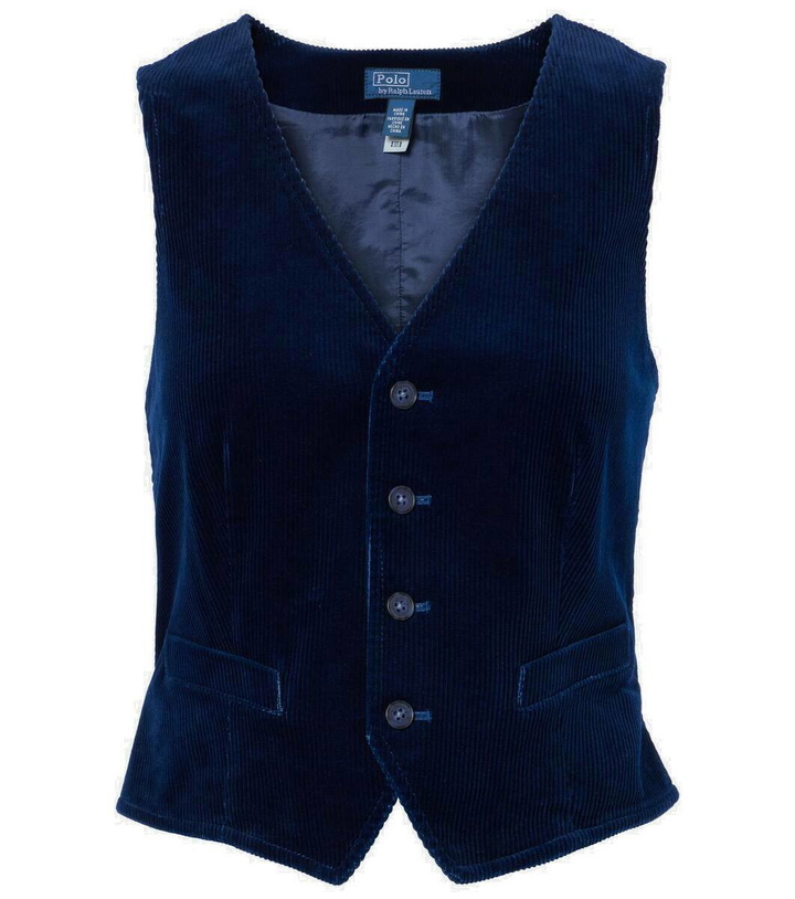 Photo: Polo Ralph Lauren Cotton corduroy vest