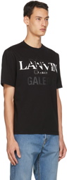 Lanvin Black Gallery Dept. Edition Logo T-Shirt