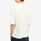 Neighborhood Men's Pile Crew Neck T-Shirt in Ivory