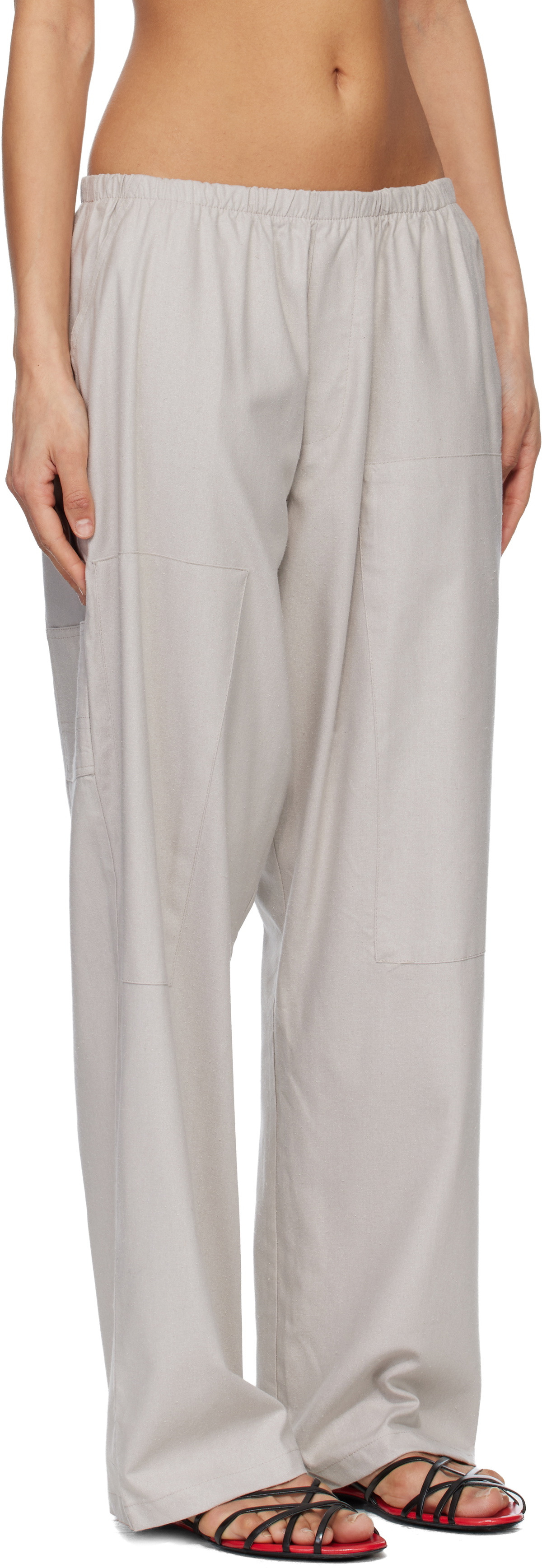 Baserange Taupe Gren Lounge Pants