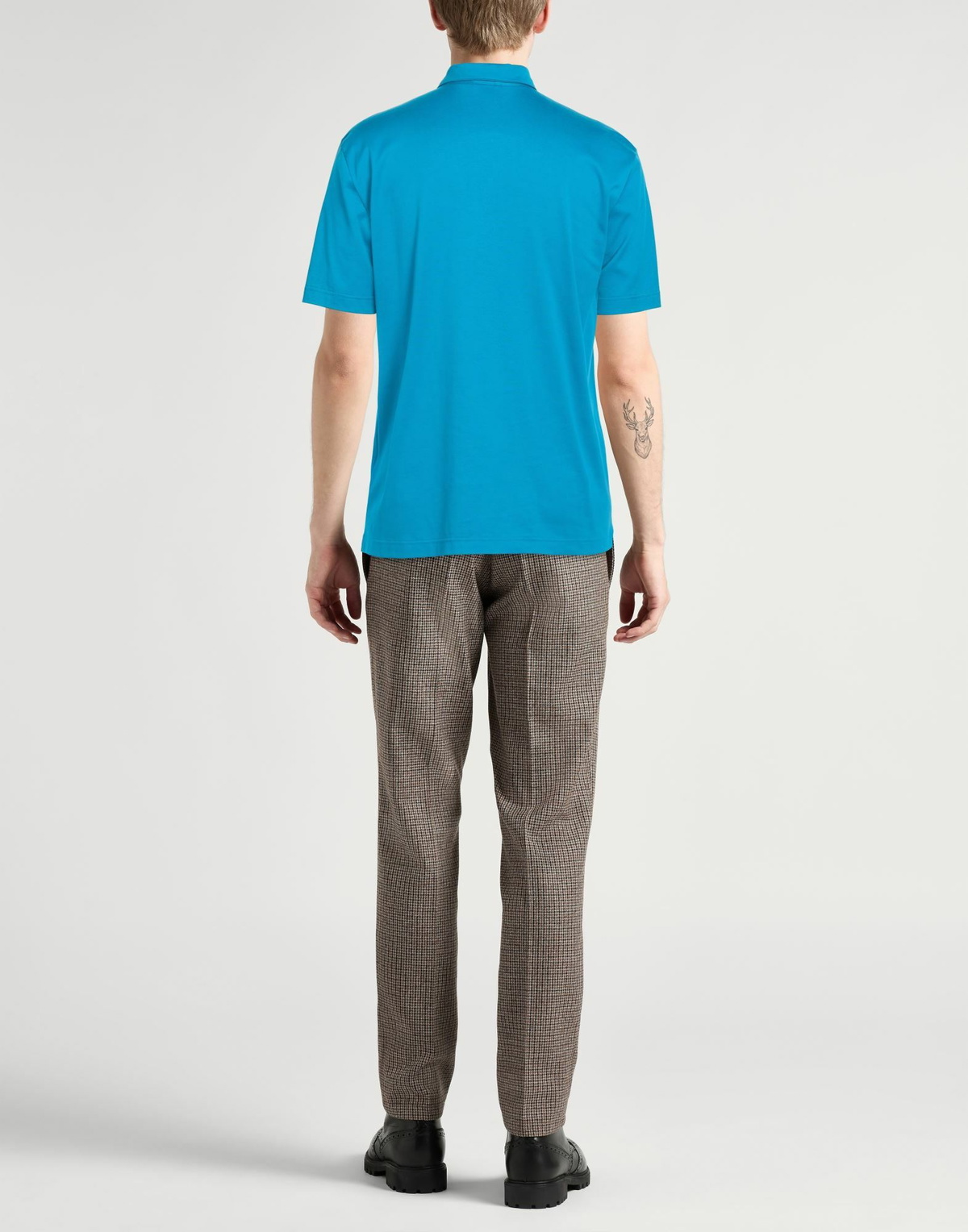Herno Resort Mens Polo shirt Deep teal